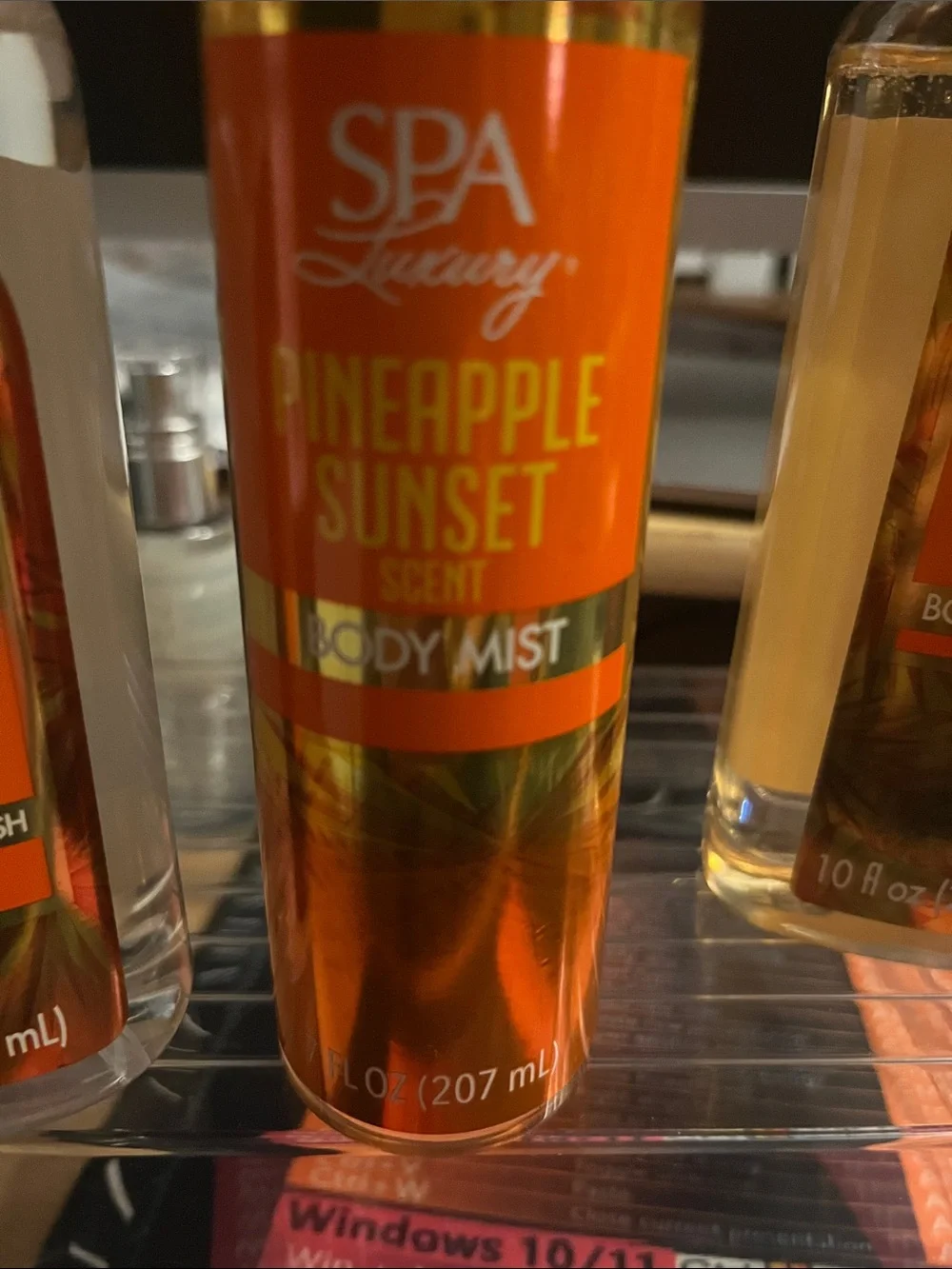 Pineapple Sunset Body Trio - Orange